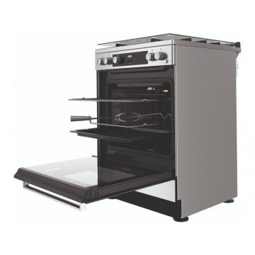 Whirlpool WS67G1CMX/MEA Κουζίνα 71lt με Εστίες Φυσικού Αερίου Π60εκ. Inox Whirlpool WS67G1CMX/MEA Κουζίνα 71lt με Εστίες Φυσικού Αερίου Π60εκ. Inox